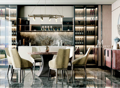 Round Table Marble Top Luxury Round Table Round Tables Dining table 135cm Stone new